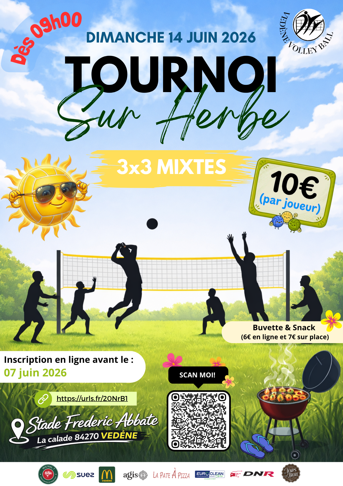 Annonce - Tournoi sur herbe